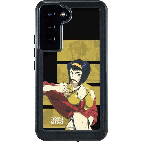 Cowboy Bebop Faye Galaxy S24 Plus Waterproof Case
